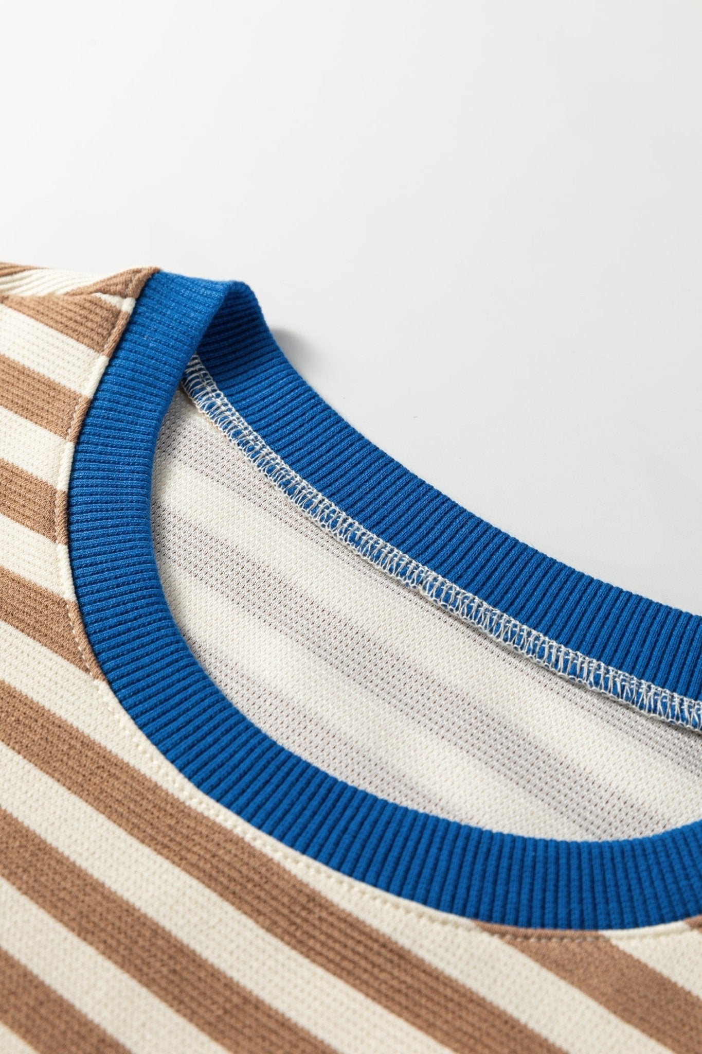 Elora Sleeve Contrast Trim Tee - Hello Beautiful BoutiqueTops & TeesThreaded Pear