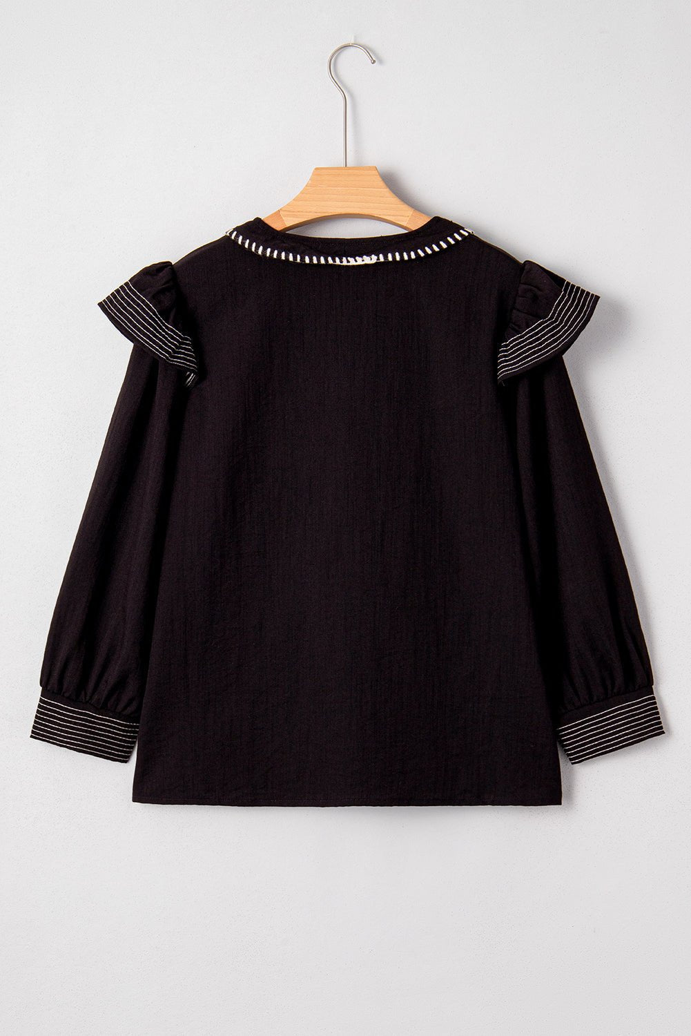 Elowen Long Sleeve Blouse Long Sleeve Top - Hello Beautiful BoutiqueBlouses & ShirtsThreaded Pear