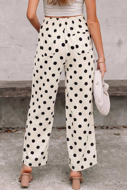 Elsa Patched Loose Pants - Hello Beautiful BoutiquePants & CulotteThreaded Pear