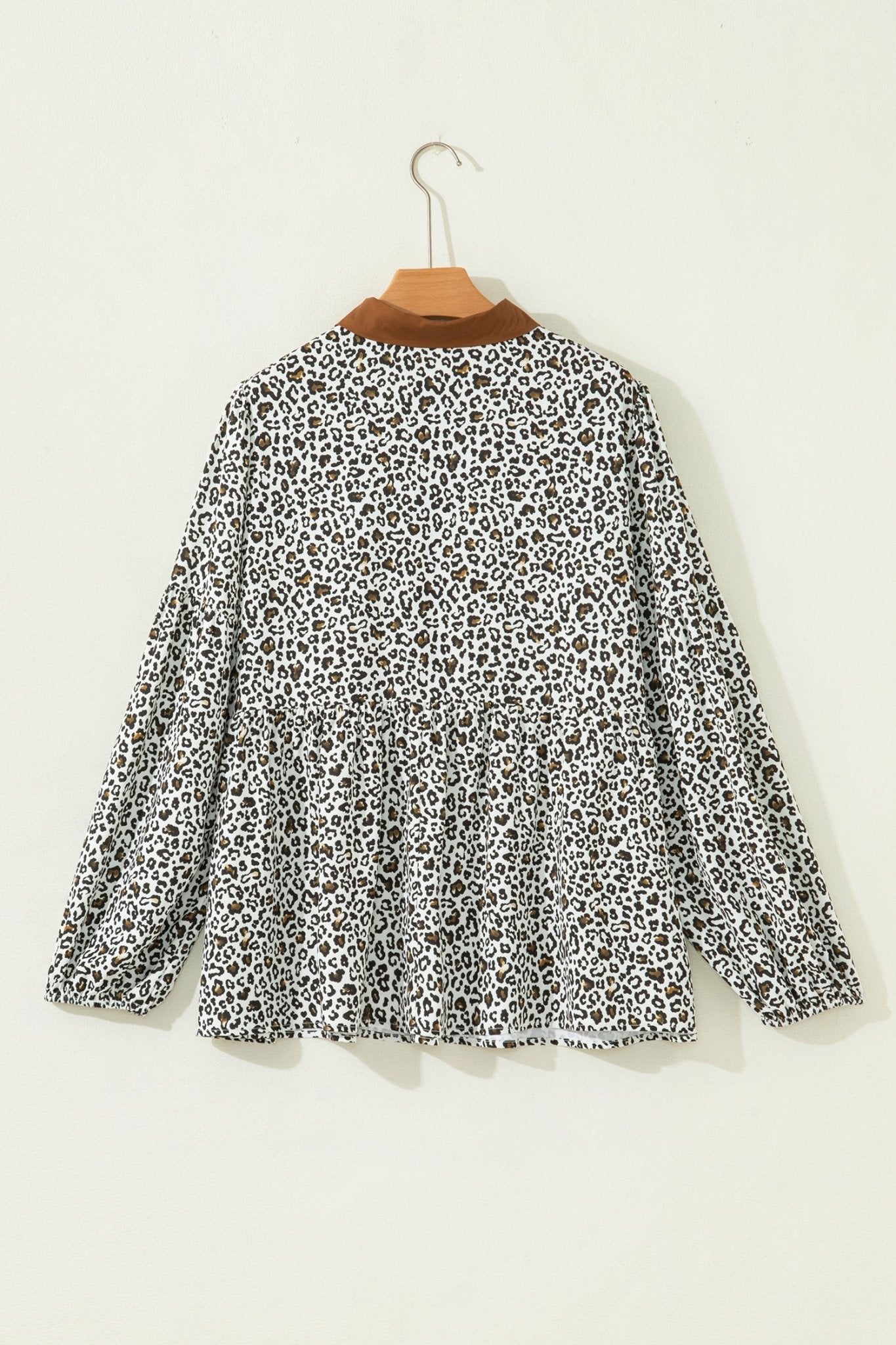 Elsa Puff Sleeve Print PLUS Blouse - Hello Beautiful BoutiquePlus Size Blouses & ShirtsThreaded Pear