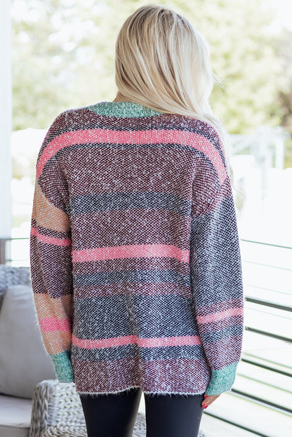 Elsa Slit Open Front Cardigan - Hello Beautiful BoutiqueCardigansThreaded Pear