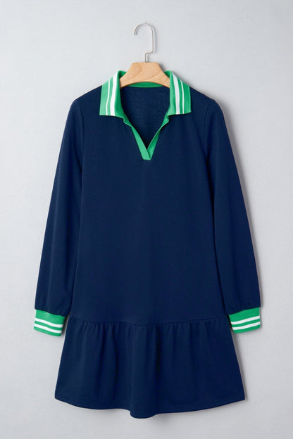 Elsie Ruffle Hem Mini Dress - Hello Beautiful BoutiqueMini DressesThreaded Pear