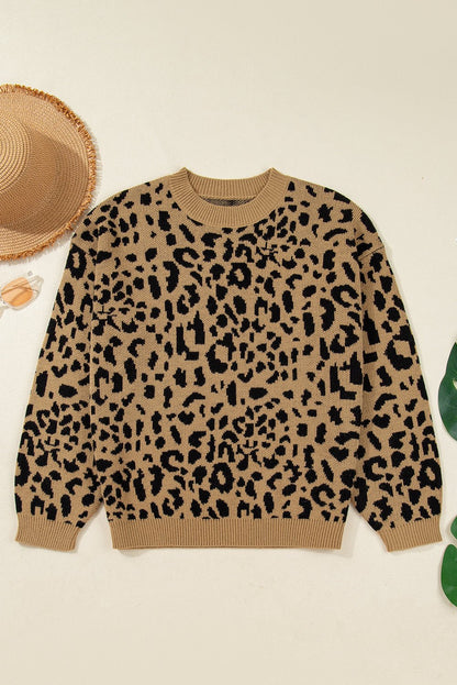 Elyse Trim Drop Shoulder Sweater - Hello Beautiful BoutiqueSweatersThreaded Pear
