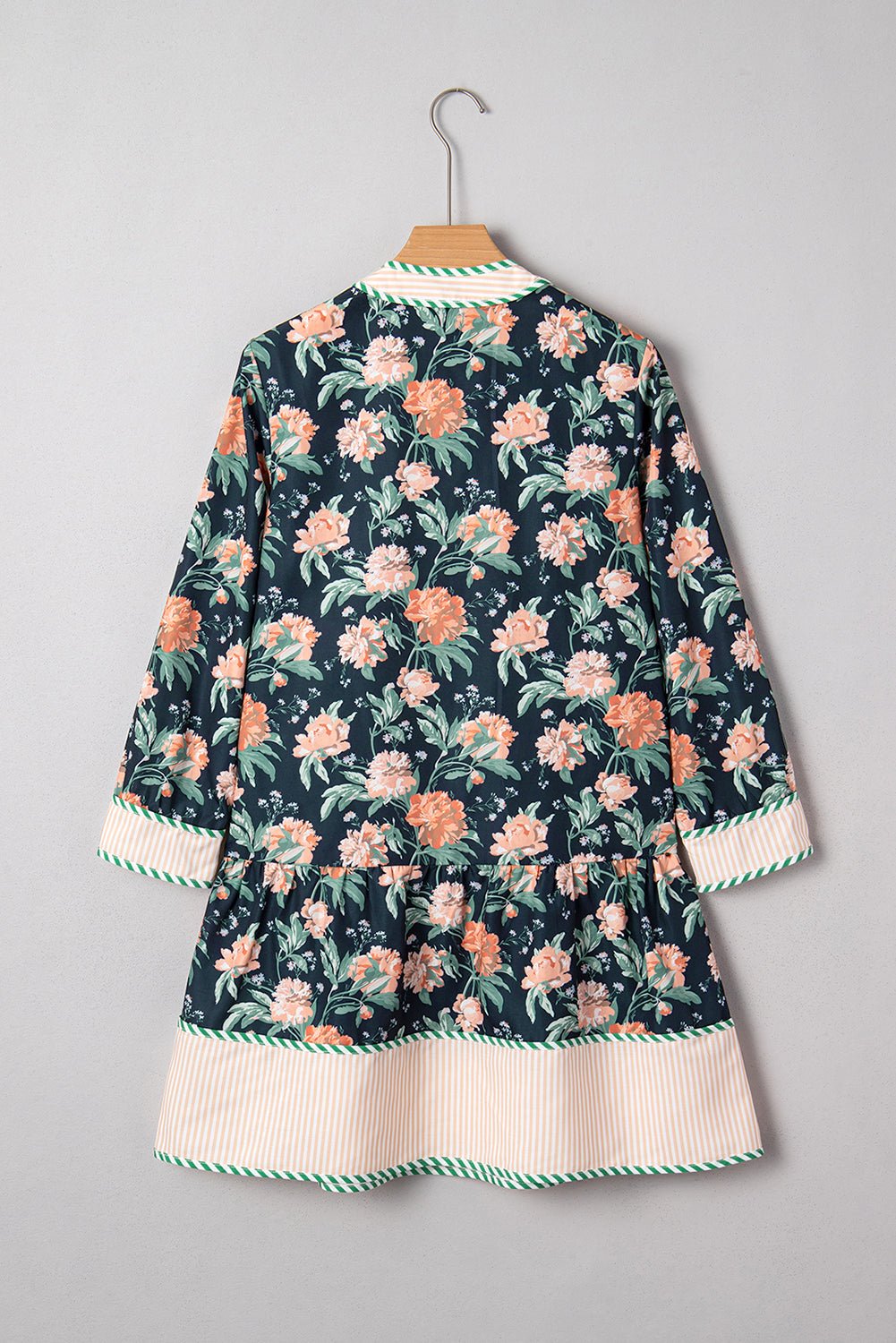 Emadora Hem Shift Mini Dress - Hello Beautiful BoutiqueFloral DressesThreaded Pear