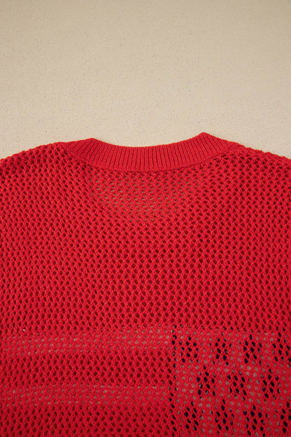 Emely Graphic Short Sleeve Sweater - Hello Beautiful BoutiqueShort Sleeve SweatersThreaded Pear