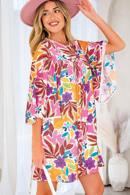 Emersyn Sleeve Swing Mini Dress - Hello Beautiful BoutiqueMini DressesThreaded Pear