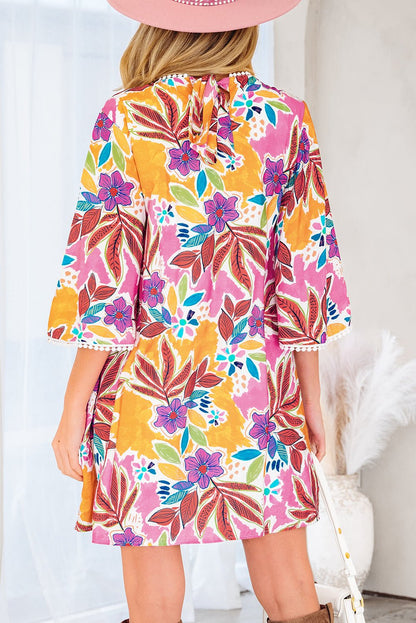 Emersyn Sleeve Swing Mini Dress - Hello Beautiful BoutiqueMini DressesThreaded Pear
