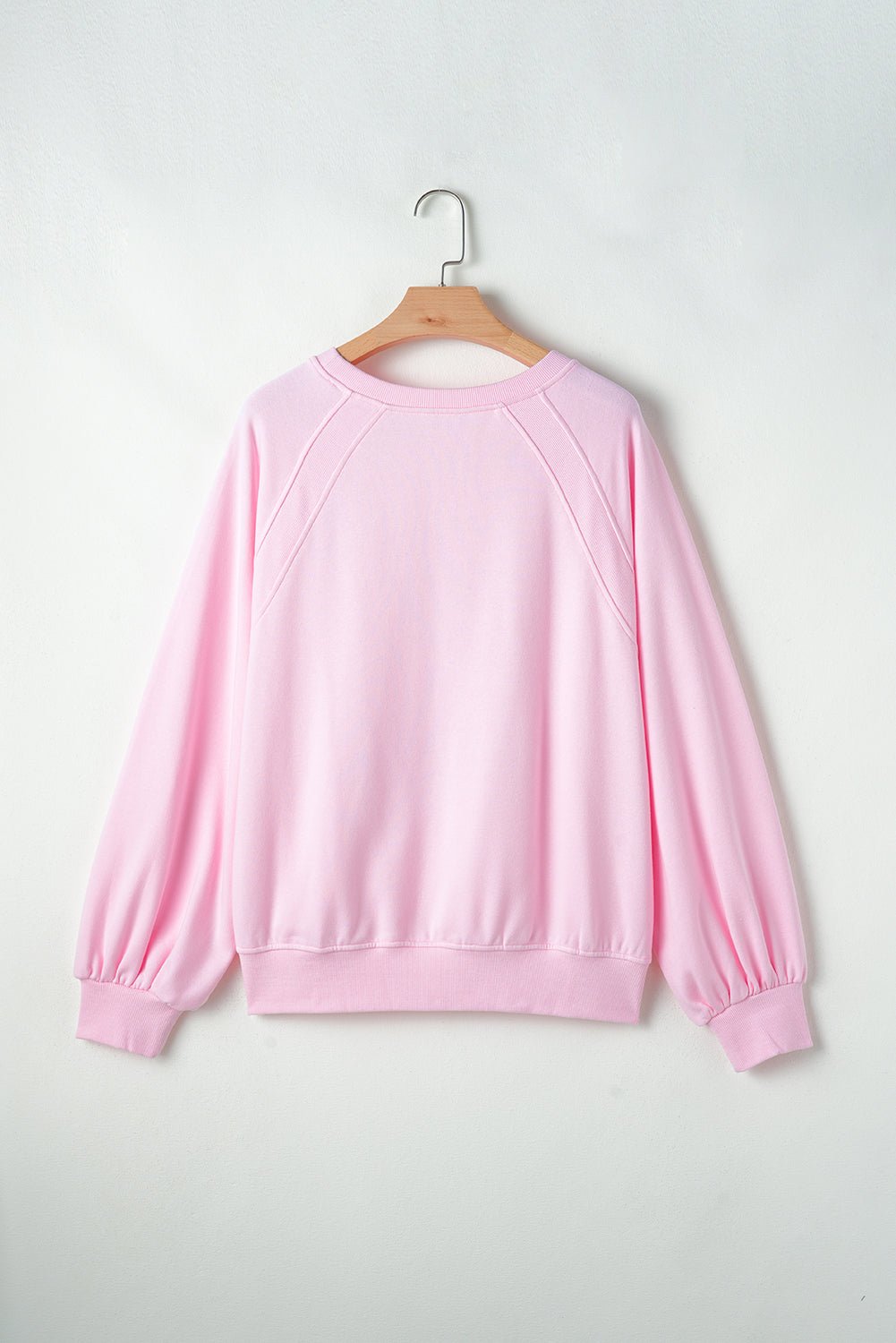 Emery Embroidered Raglan Sleeve Sweatshirt - Hello Beautiful BoutiqueSweatshirts & HoodiesThreaded Pear