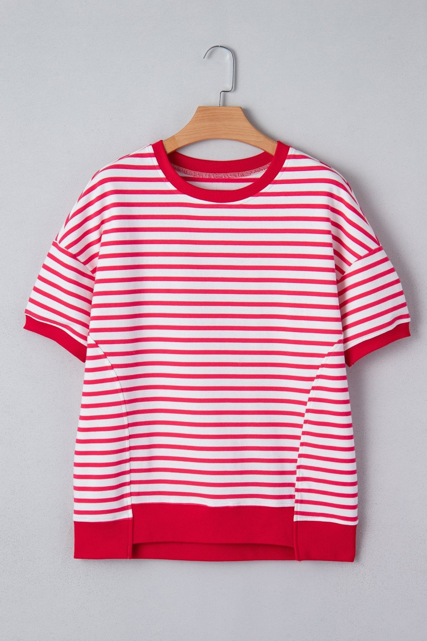 Emery Half Sleeve T Shirt - Hello Beautiful BoutiqueTops & TeesThreaded Pear