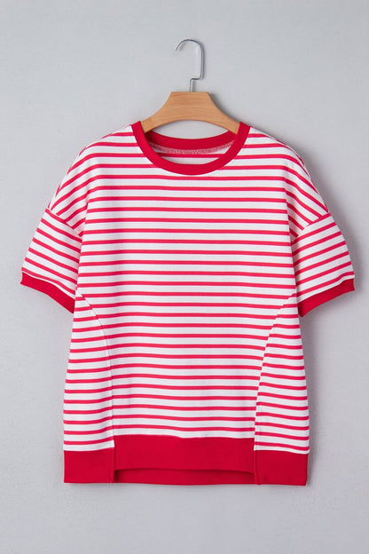 Emery Half Sleeve T Shirt - Hello Beautiful BoutiqueTops & TeesThreaded Pear