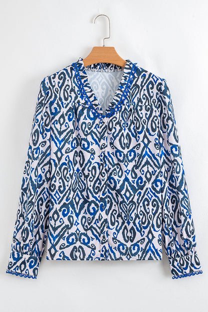 Emi Long Sleeve Shirt Long Sleeve Top - Hello Beautiful BoutiqueBlouses & ShirtsThreaded Pear
