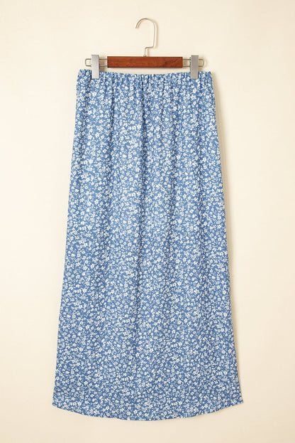 Emilee High Waist Long Skirt - Hello Beautiful BoutiqueSkirts & PetticoatThreaded Pear