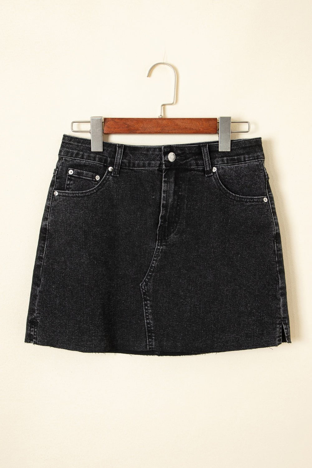 Emilia Raw Hem Mini Skirt - Hello Beautiful BoutiqueSkirts & PetticoatThreaded Pear
