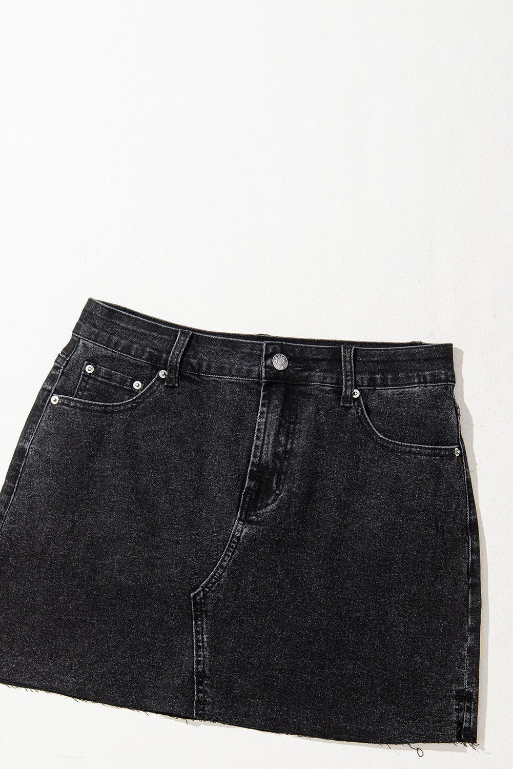 Emilia Raw Hem Mini Skirt - Hello Beautiful BoutiqueSkirts & PetticoatThreaded Pear