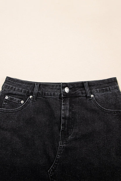 Emilia Raw Hem Mini Skirt - Hello Beautiful BoutiqueSkirts & PetticoatThreaded Pear