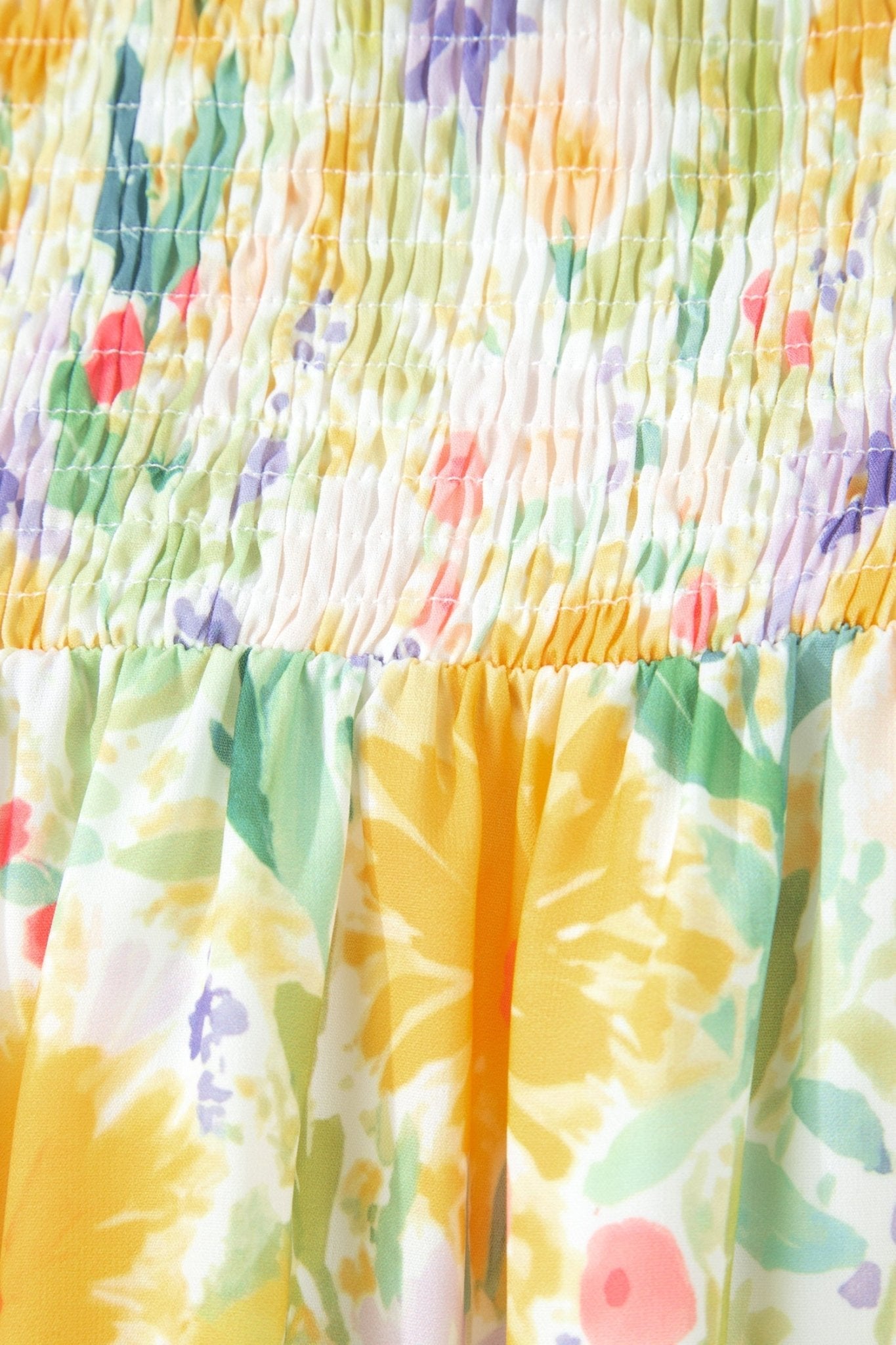 Emilia Straps High Waist Dress - Hello Beautiful BoutiqueFloral DressesThreaded Pear