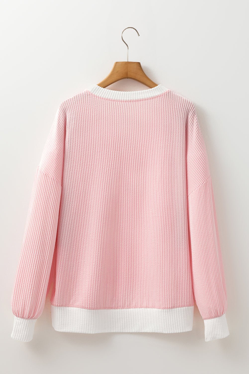 Emiliana Drop Shoulder Loose Top - Hello Beautiful BoutiqueLong Sleeve TopsThreaded Pear
