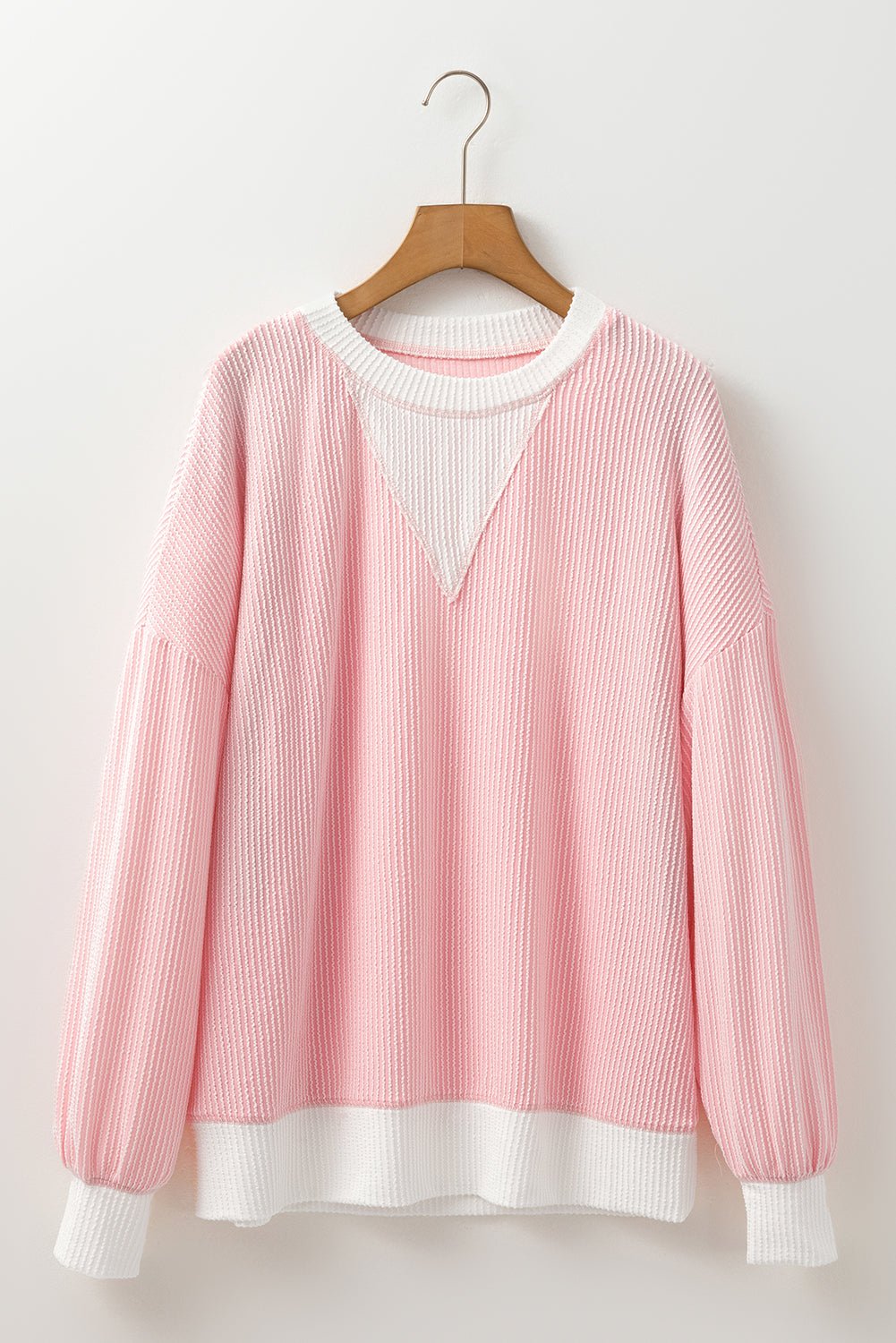 Emiliana Drop Shoulder Loose Top - Hello Beautiful BoutiqueLong Sleeve TopsThreaded Pear