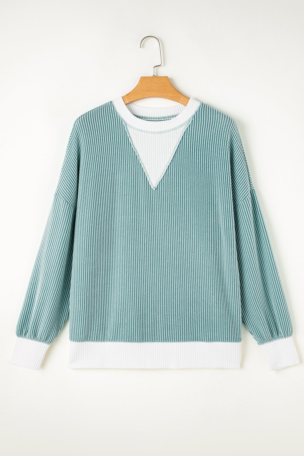 Emiliana Drop Shoulder Loose Top - Hello Beautiful BoutiqueLong Sleeve TopsThreaded Pear