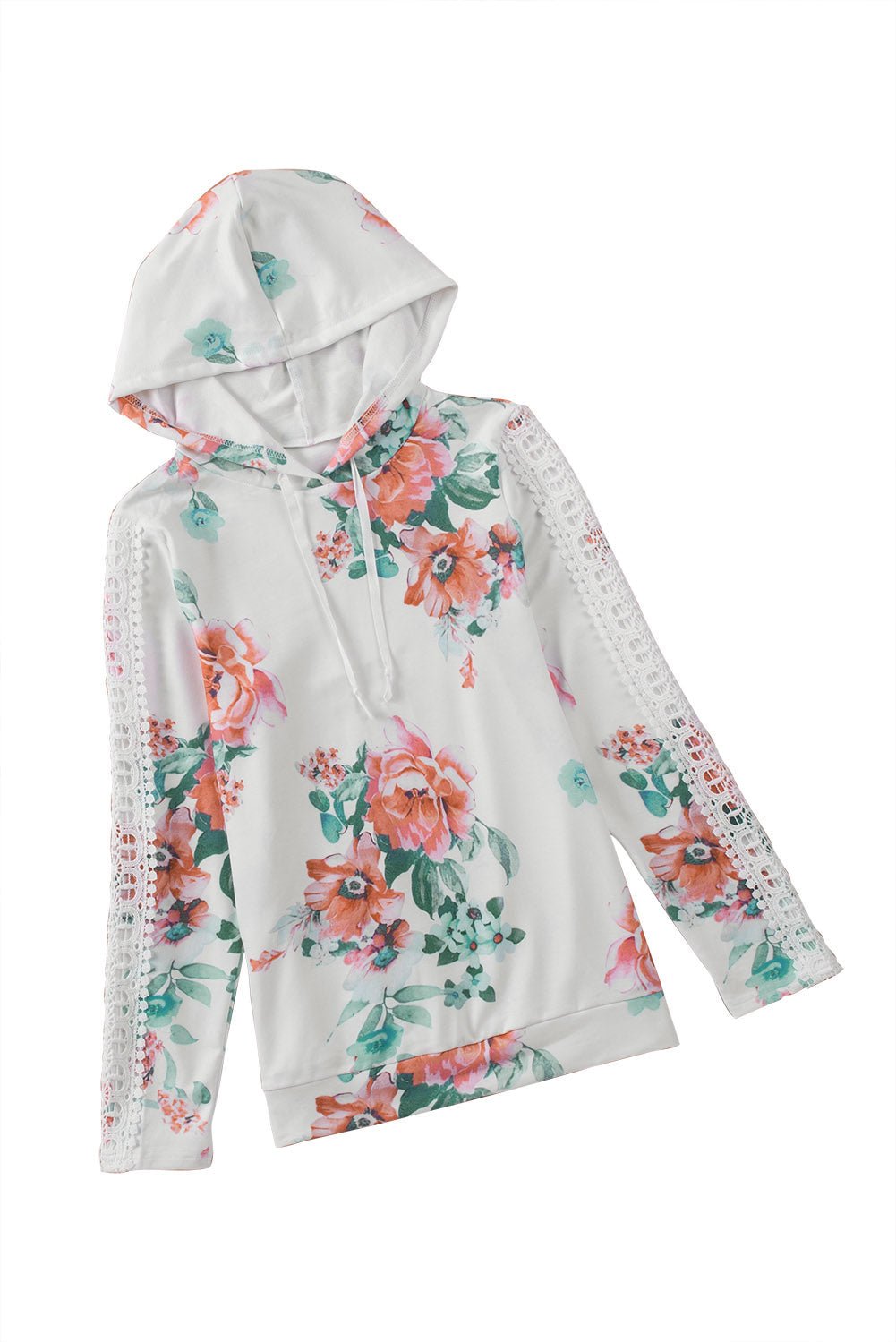 Emilie Contrast Long Sleeve Hoodie - Hello Beautiful BoutiqueSweatshirts & HoodiesThreaded Pear