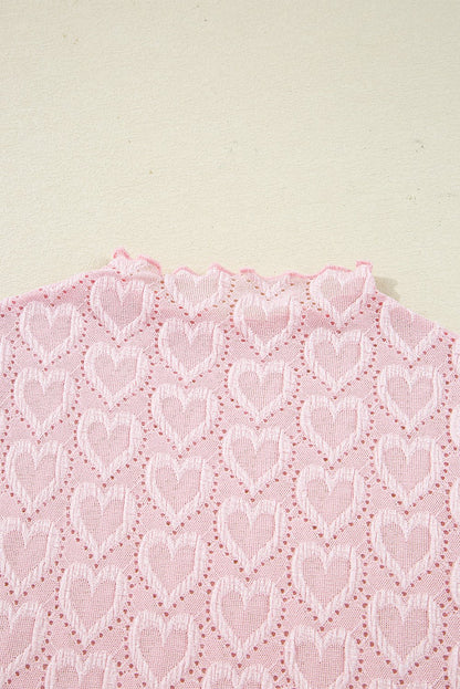 Emily Sleeve Mock Fitted Top - Hello Beautiful BoutiqueLong Sleeve TopsThreaded Pear
