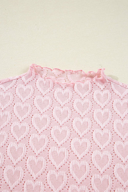 Emily Sleeve Mock Fitted Top - Hello Beautiful BoutiqueLong Sleeve TopsThreaded Pear