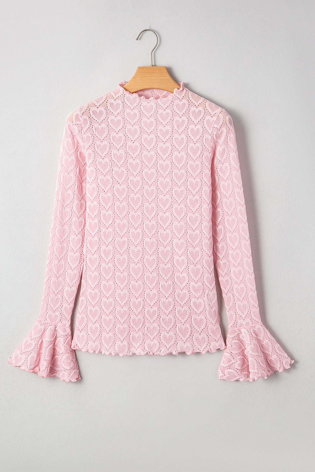 Emily Sleeve Mock Fitted Top - Hello Beautiful BoutiqueLong Sleeve TopsThreaded Pear