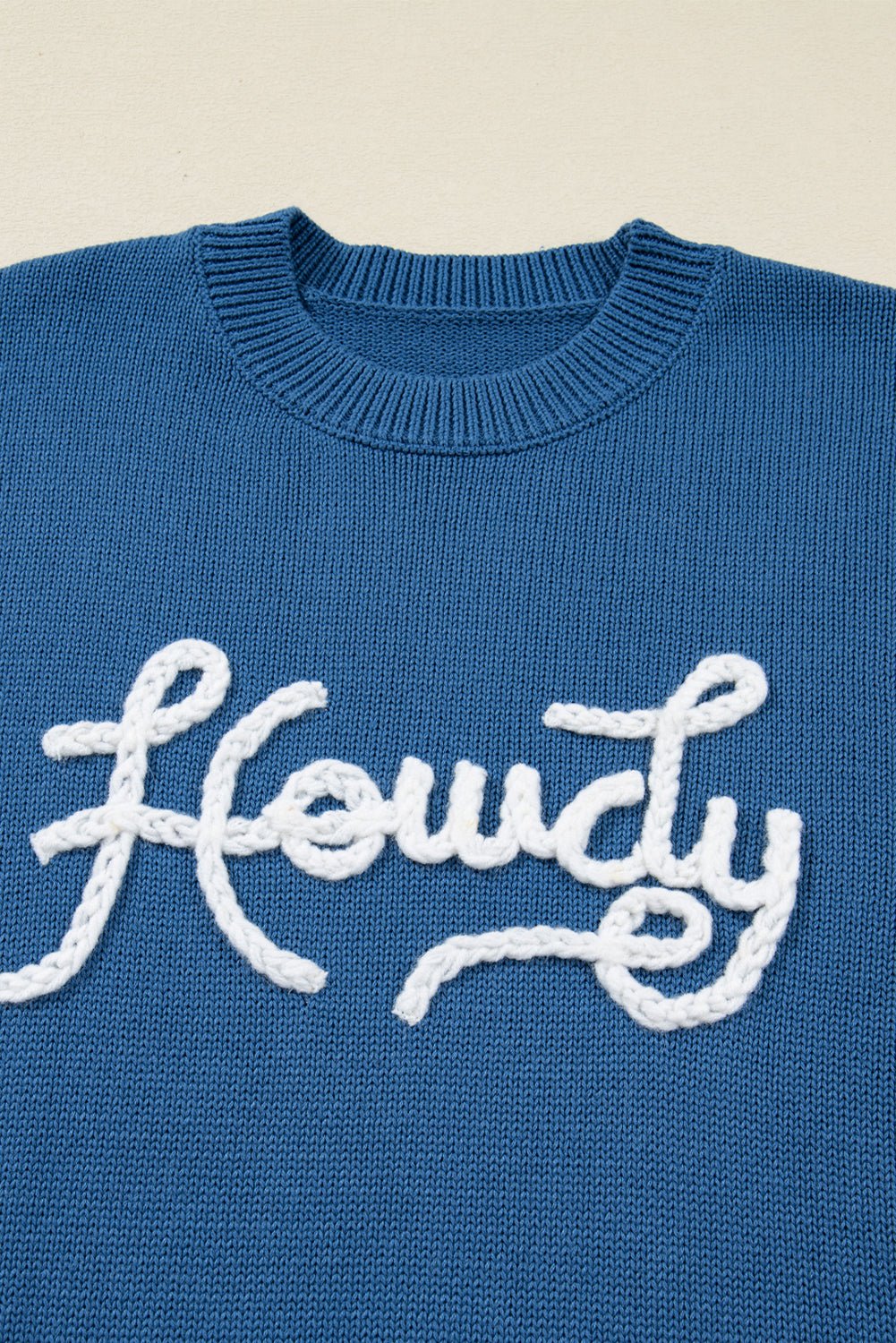 Emiyra Embroidered Graphic Western Sweater - Hello Beautiful BoutiqueSweatersThreaded Pear