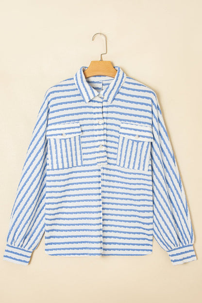 Emma Chest Loose Fit Blouse - Hello Beautiful BoutiqueBlouses & ShirtsThreaded Pear