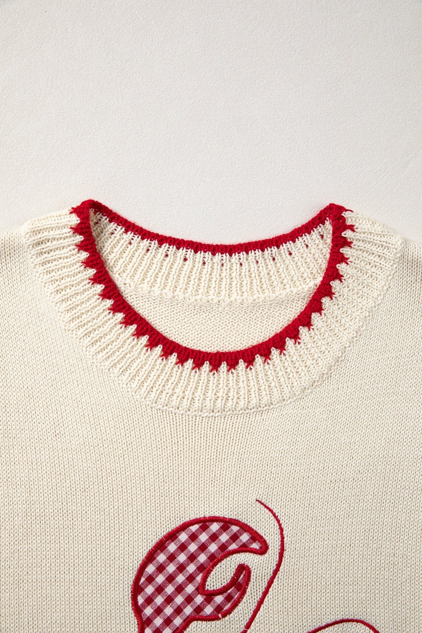 Emmeline Plaid Crawfish Knit Sweater - Hello Beautiful BoutiqueSweater VestsThreaded Pear