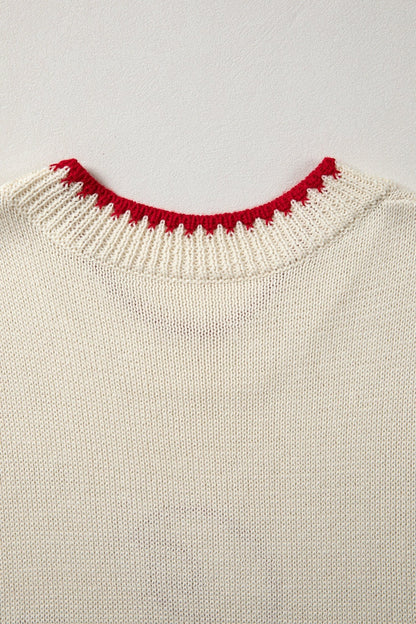 Emmeline Plaid Crawfish Knit Sweater - Hello Beautiful BoutiqueSweater VestsThreaded Pear