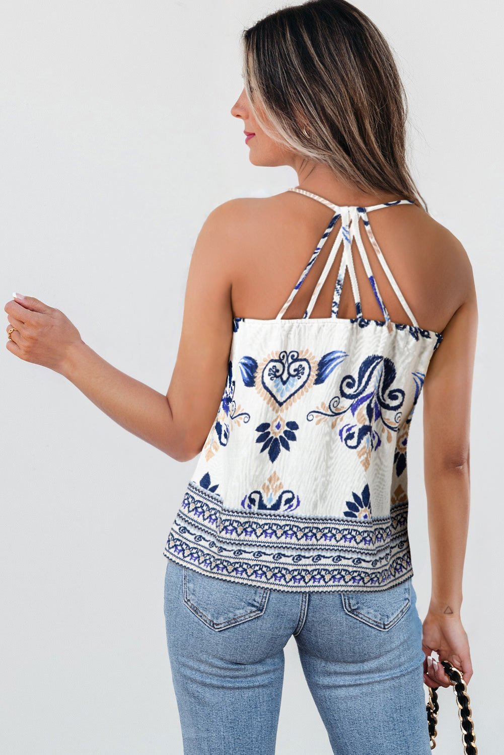Emmie Spaghetti Straps Loose Tank - Hello Beautiful BoutiqueTank TopsThreaded Pear
