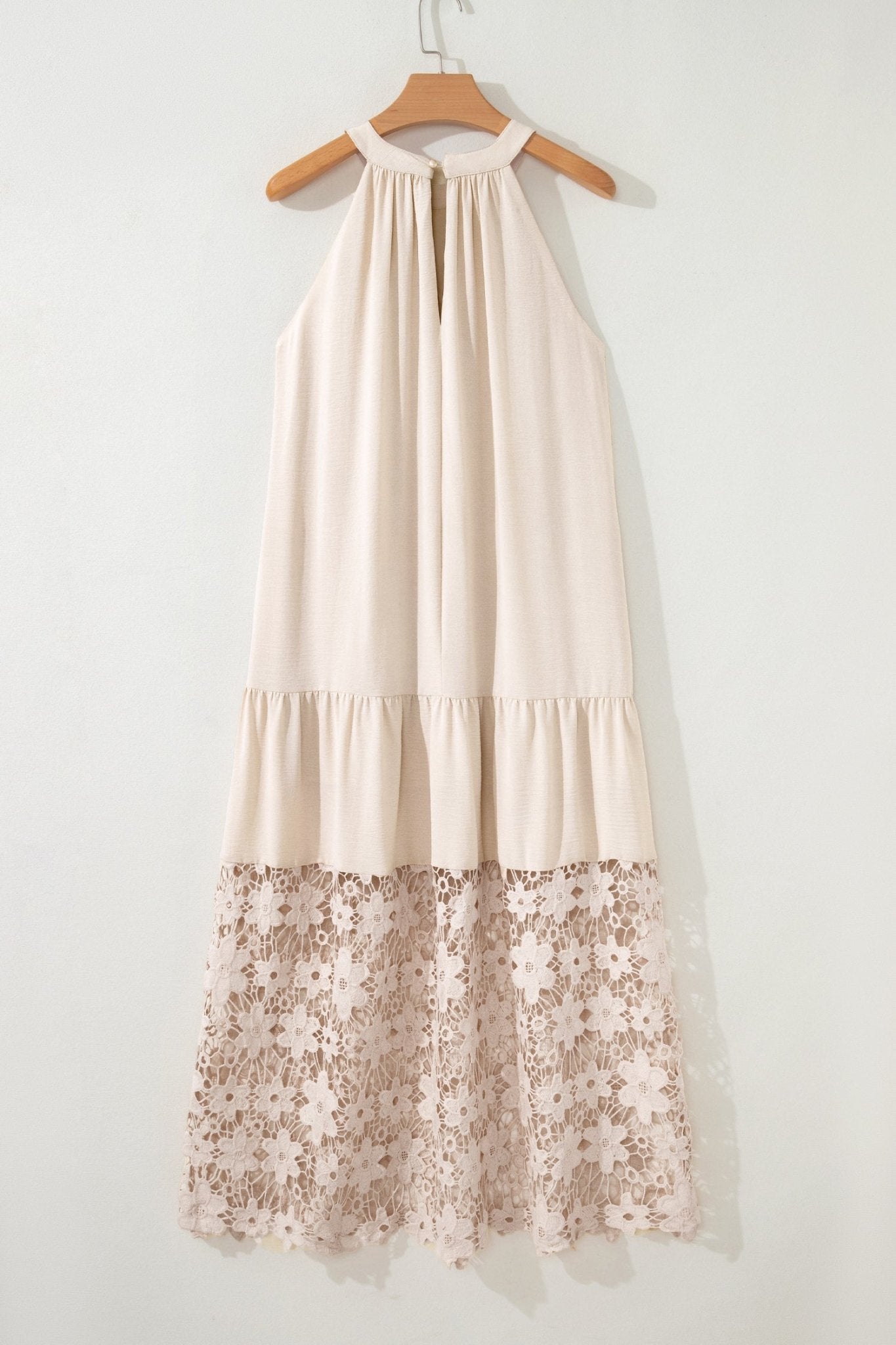 Ensley Loose Halter Summer Dress - Hello Beautiful BoutiqueMaxi DressesThreaded Pear