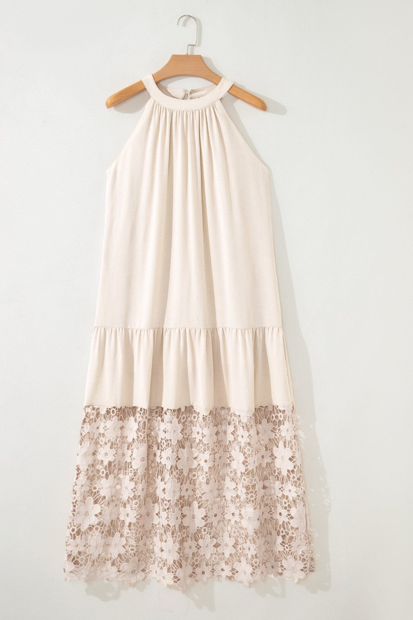 Ensley Loose Halter Summer Dress - Hello Beautiful BoutiqueMaxi DressesThreaded Pear