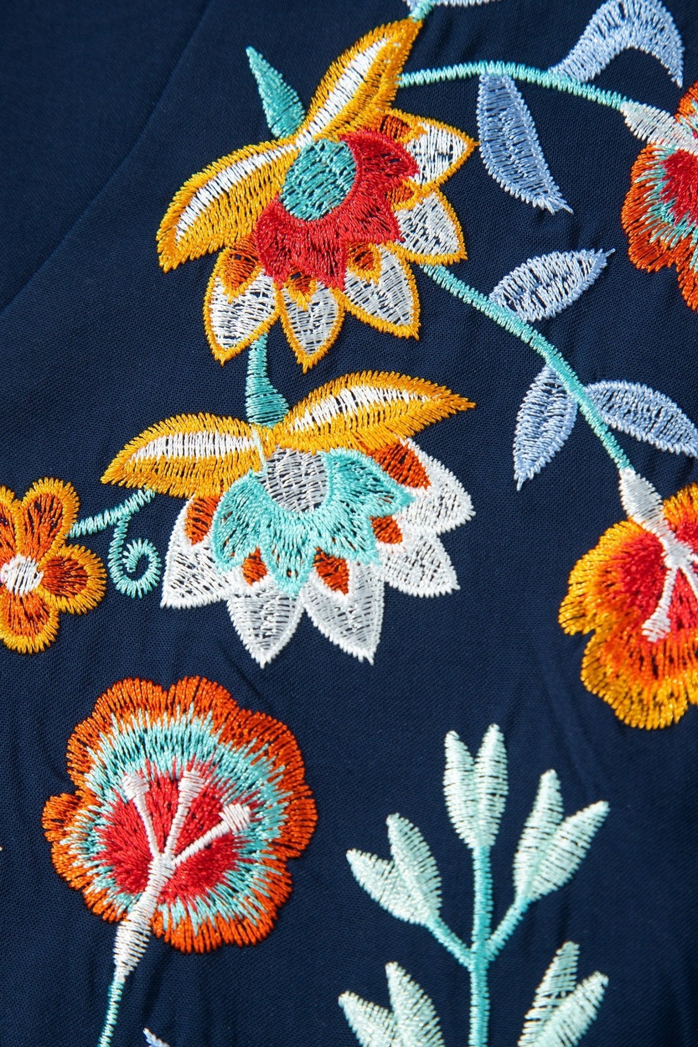 Erin Embroidered Detail Babydoll Blouse - Hello Beautiful BoutiqueBlouses & ShirtsThreaded Pear