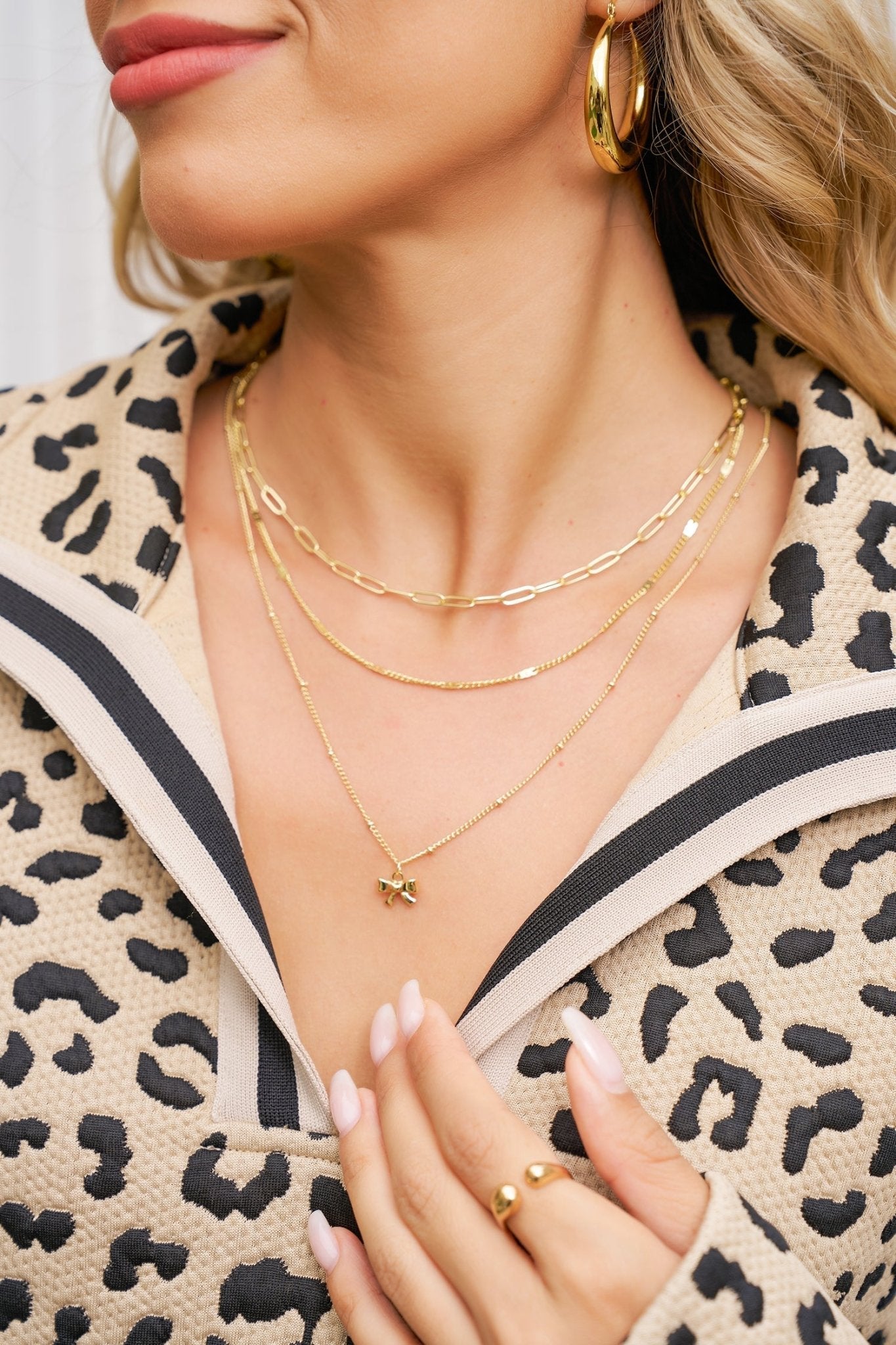 Estella Pendant 3pcs Necklace Set - Hello Beautiful BoutiqueJewelryThreaded Pear