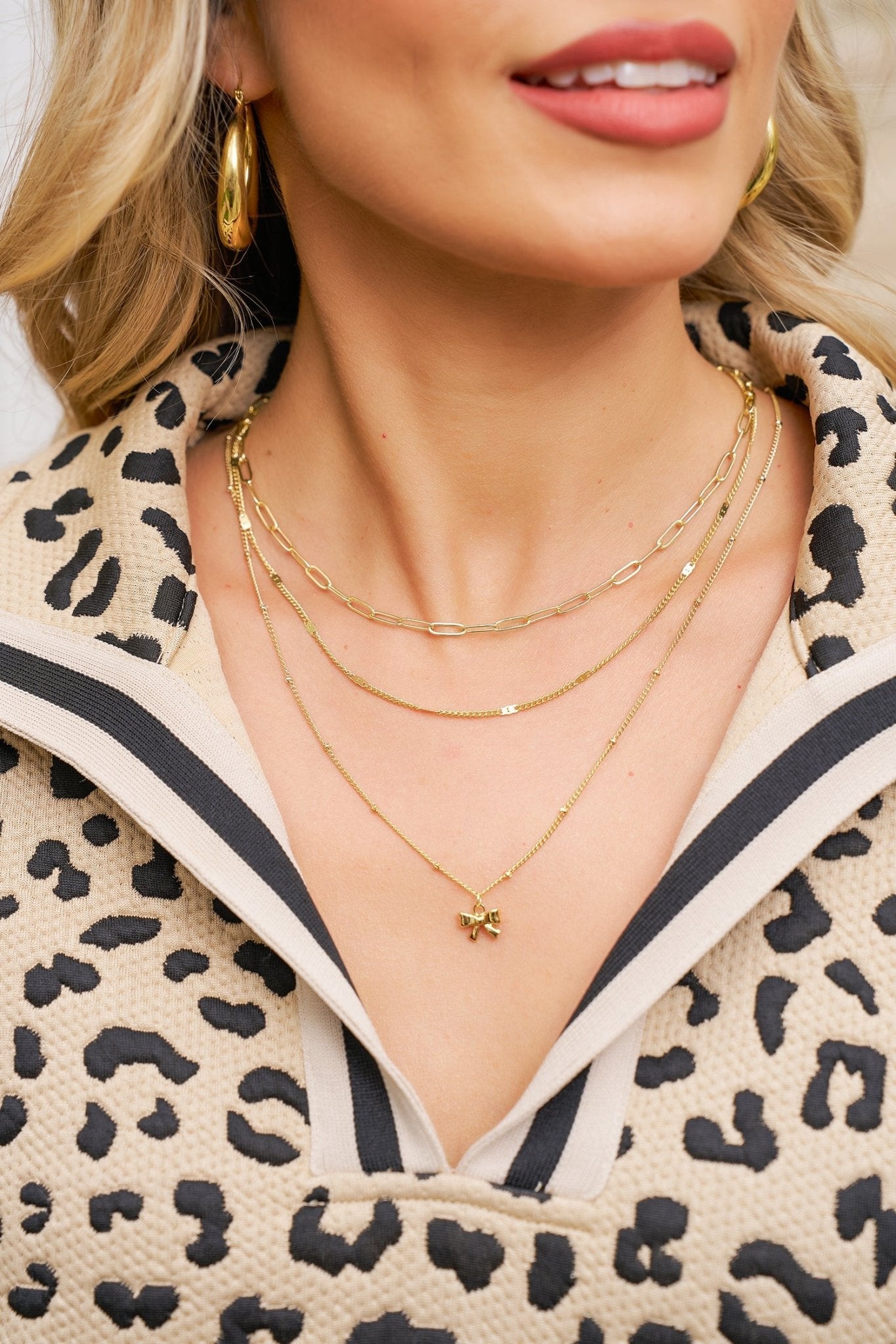 Estella Pendant 3pcs Necklace Set - Hello Beautiful BoutiqueJewelryThreaded Pear
