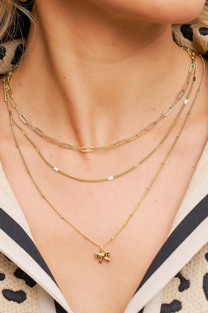 Estella Pendant 3pcs Necklace Set - Hello Beautiful BoutiqueJewelryThreaded Pear