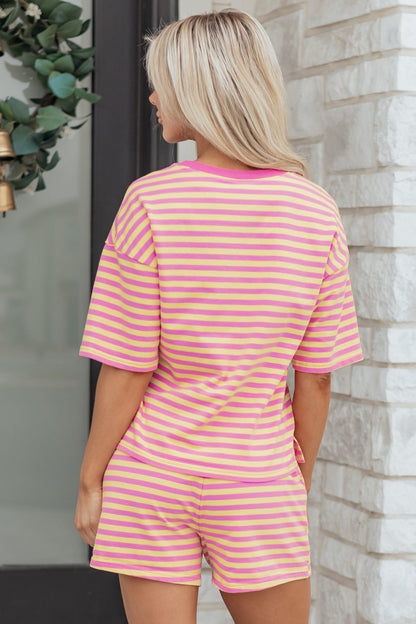 Estelle Casual Terry Short Lounge Set - Hello Beautiful BoutiqueShort SetsThreaded Pear
