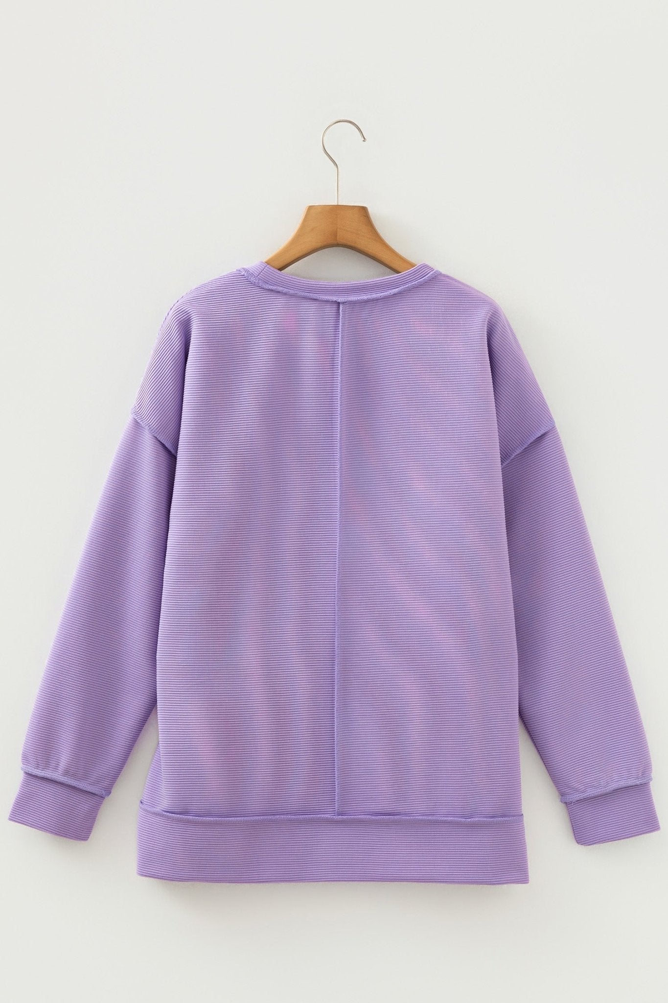 Eva Drop Shoulder Baggy Pullover - Hello Beautiful BoutiqueLong Sleeve TopsThreaded Pear