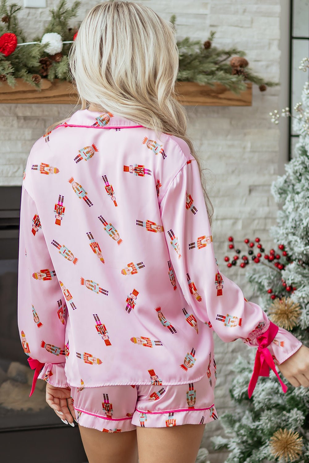 Eva Silky 2pcs Pajama Set - Hello Beautiful BoutiqueSleepwearThreaded Pear