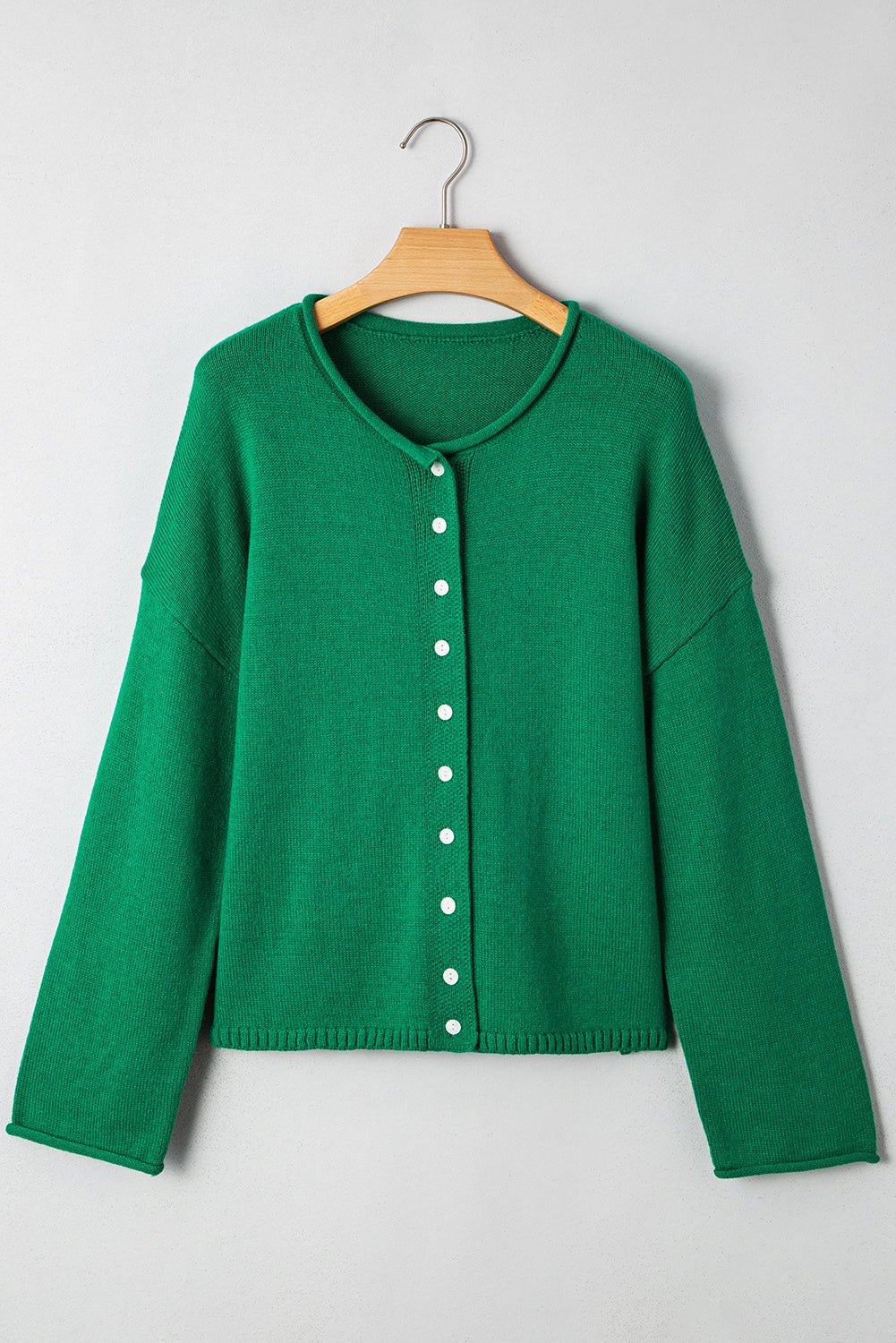 Evatyn Knit Drop Shoulder Sweater - Hello Beautiful BoutiqueSweatersThreaded Pear