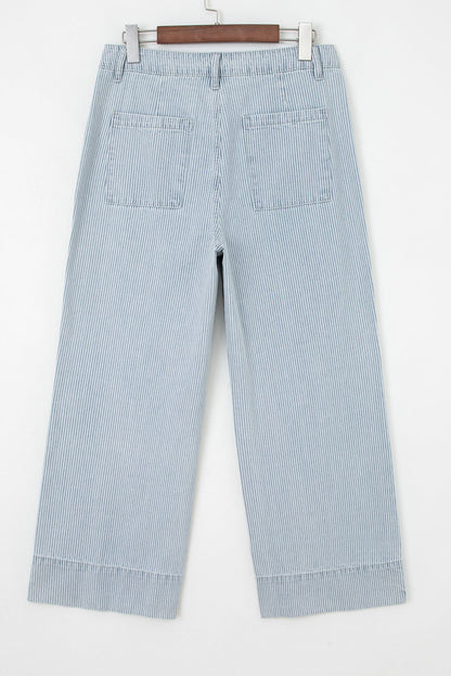 Eve Hem Wide Leg Jeans - Hello Beautiful BoutiqueJeansThreaded Pear