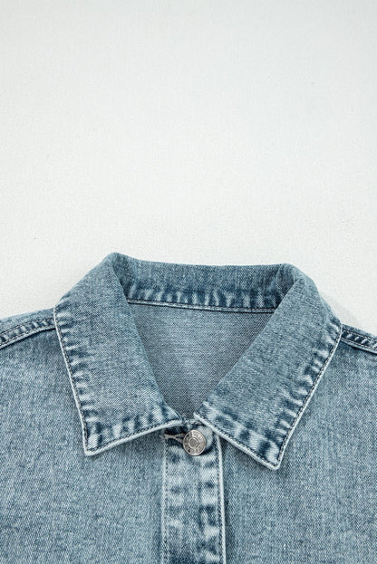 Evelyn Flap Frayed Detail Vest - Hello Beautiful BoutiqueVestsThreaded Pear