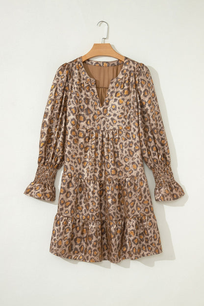 Evelynn Tiered Loose Mini Dress - Hello Beautiful BoutiqueMini DressesThreaded Pear