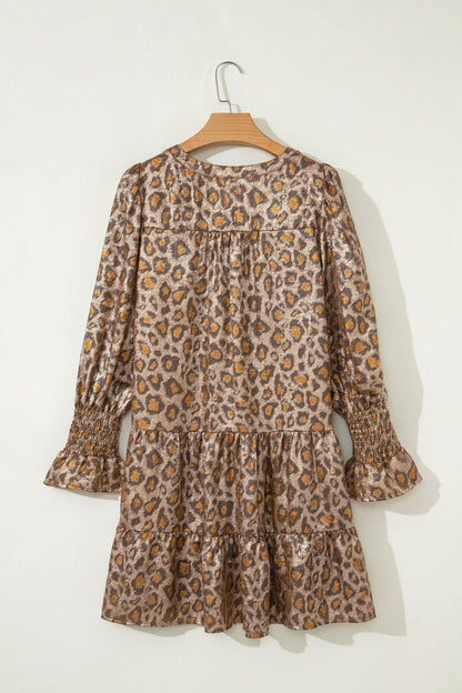 Evelynn Tiered Loose Mini Dress - Hello Beautiful BoutiqueMini DressesThreaded Pear