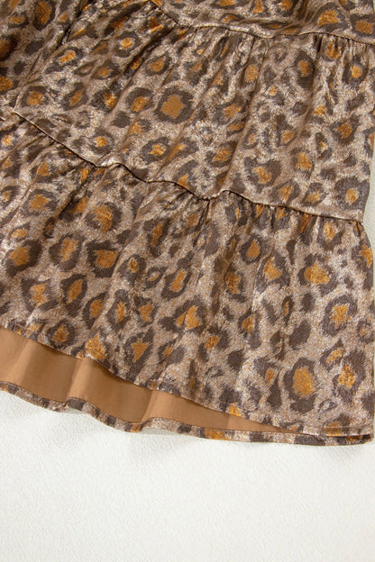 Evelynn Tiered Loose Mini Dress - Hello Beautiful BoutiqueMini DressesThreaded Pear