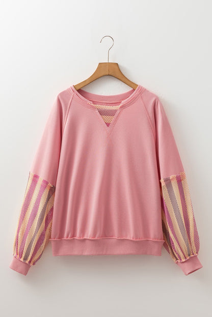 Everleigh Seam Casual Pullover Top - Hello Beautiful BoutiqueLong Sleeve TopsThreaded Pear