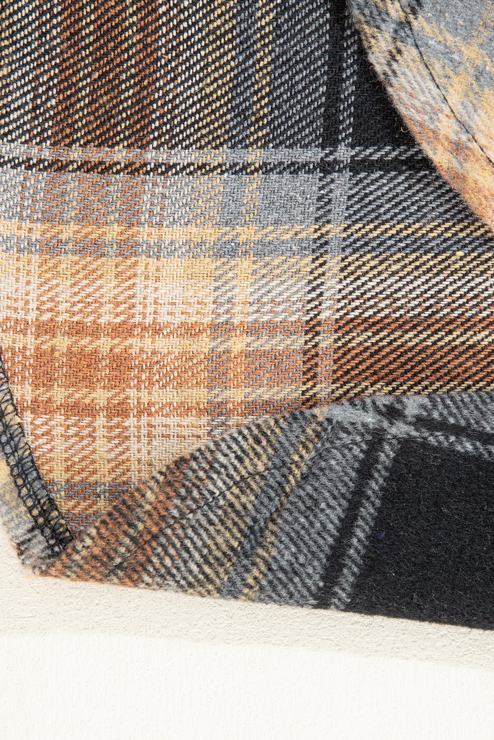Everly Rounded Hem Plaid Shacket - Hello Beautiful BoutiquePlaid ShacketsThreaded Pear