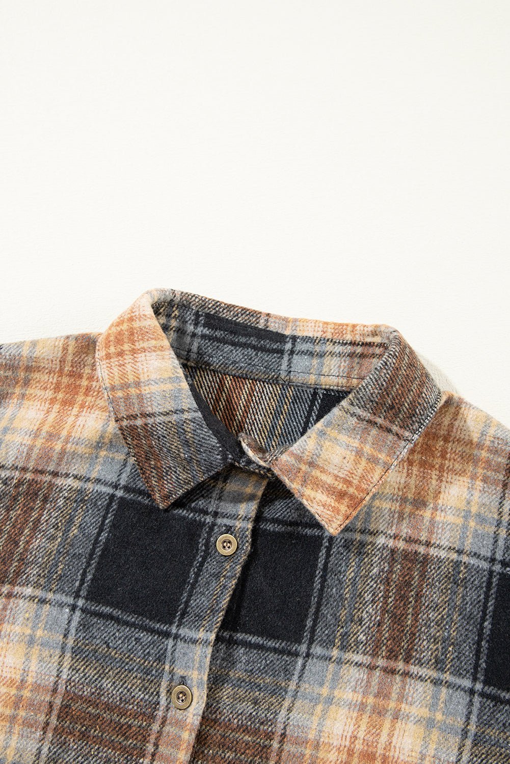 Everly Rounded Hem Plaid Shacket - Hello Beautiful BoutiquePlaid ShacketsThreaded Pear